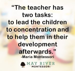 Maria Montessori Quotes: “The teacher has two tasks…” – May River ...